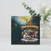 Halloween Party - SRF Kaart (Staand voorkant)