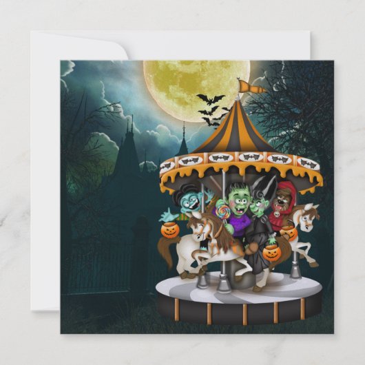 Halloween Party - SRF Kaart (Voorkant)