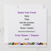 Halloween Party - SRF Kaart (Achterkant)