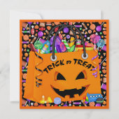 Halloween Party - SRF Kaart (Voorkant)