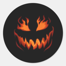 Halloween Party Sticker, Happy Halloween Sticker