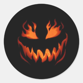 Halloween Party Sticker, Happy Halloween Sticker