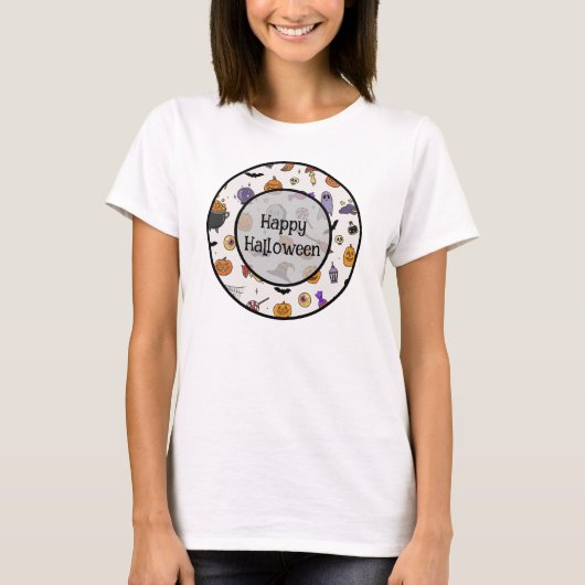 Halloween Party T-shirt (Voorkant)