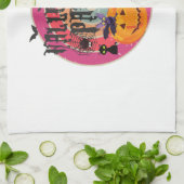 Halloween Party        Theedoek (Gevouwen)