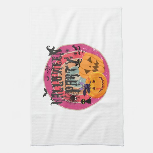Halloween Party        Theedoek (Verticaal)