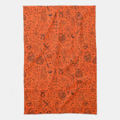 Halloween Party Theedoek (Verticaal)