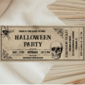  Halloween Party Ticket Uitnodiging