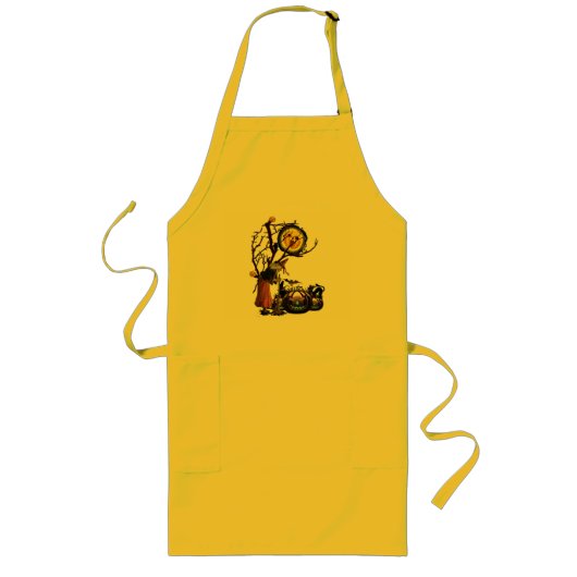 Halloween Party Time Lang Schort (Voorkant)