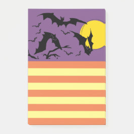 Halloween Party To-BOO lijst - Vliegende vleermuiz Post-it® Notes