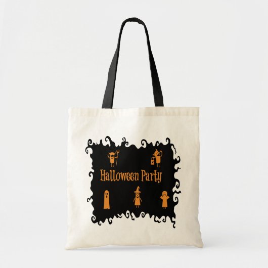 Halloween Party Tote Bag (Voorkant)