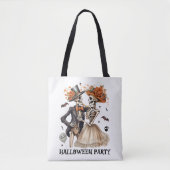 Halloween Party Tote Bag (Voorkant)