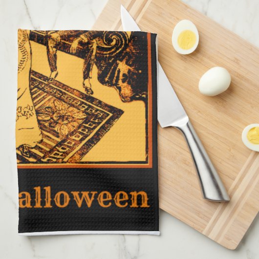  Halloween Party Towel Theedoek (Quarter Fold)