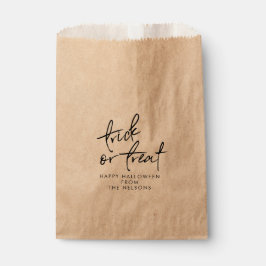 Halloween Party Treat Bag / Snoep Favor Bag Kraft Bedankzakje