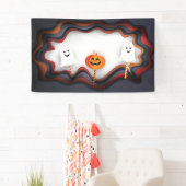 Halloween Party "Treat or Trick" Fun Cast Spandoek (Insitu)