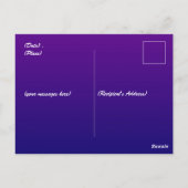 Halloween Party Trick or treat Briefkaart (Achterkant)