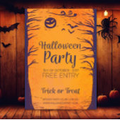 Halloween Party Trick or Treat Invitations Kaart
