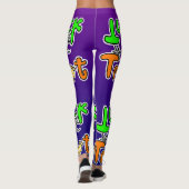 Halloween Party Trick or treat Leggings (Achterkant)