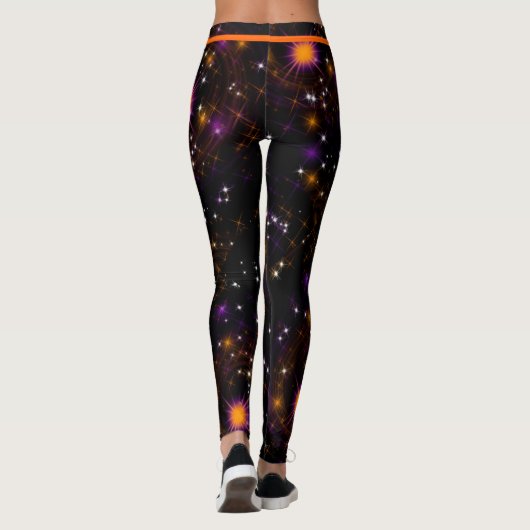 Halloween Party trick or treat Leggings Pompoen (Achterkant)