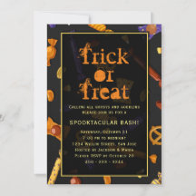 Halloween party trick or treat Spooktacular bash