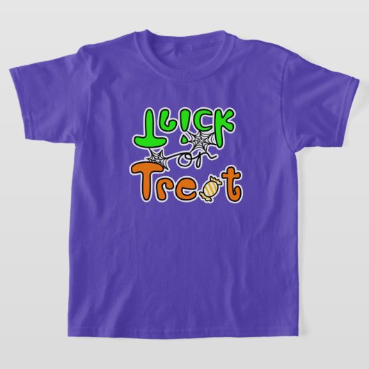 Halloween Party Trick or treat T-shirt (Laagn)