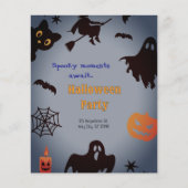 Halloween party-uitnodiging (Voorkant)