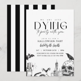 Halloween Party Uitnodiging