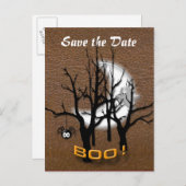 Halloween Party Uitnodiging Briefkaart (Voorkant / Achterkant)