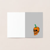 Halloween party-uitnodiging folie kaarten (Binnen)