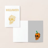 Halloween party-uitnodiging folie kaarten (Display)