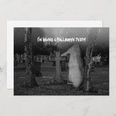 Halloween party-uitnodiging kaart (Voorkant / Achterkant)