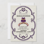  Halloween Party-uitnodiging Kaart (Voorkant)