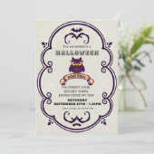  Halloween Party-uitnodiging Kaart (Staand voorkant)