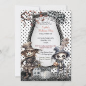 HALLOWEEN PARTY UITNODIGINGEN (Achterkant)