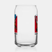 Halloween Party Verander het Jaar Kettingzaag Clow Blikvorm Glas (Links)