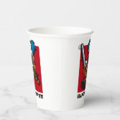 Halloween Party Verander het Jaar Kettingzaag Clow Papieren Bekers (Rechts)