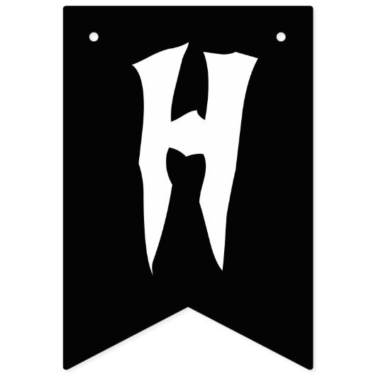 Halloween Party Vlaggetjes (Tweede vlag)