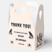 Halloween Party Volwassen  Gotische Schedel Bedankdoosjes (Geopend)