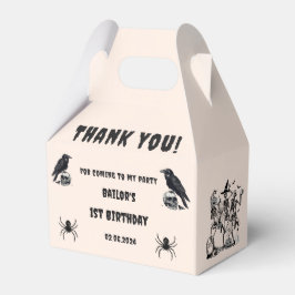 Halloween Party Volwassen  Gotische Schedel Bedankdoosjes