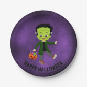 Halloween Party voor Kids Frankenstein Paper Bord (Voorkant)
