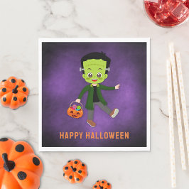 Halloween Party voor Kids Frankenstein Papier Servet