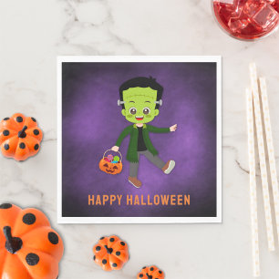 Halloween Party voor Kids Frankenstein Papier Servet