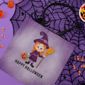 Halloween Party voor Kids Witch Tote Bag
