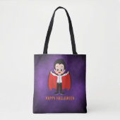 Halloween Party voor kinderen Vampier Tote Bag (Voorkant)