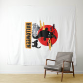 Halloween Party Wandkleed (In Situ (horizontaal))