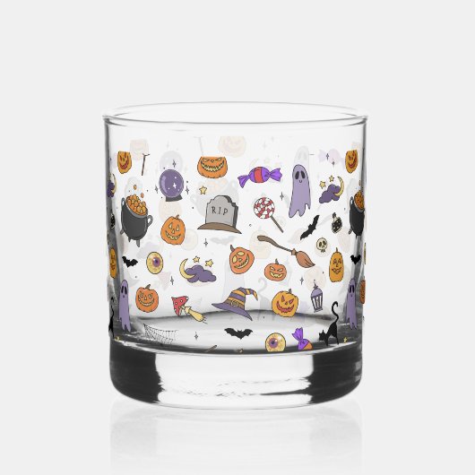 Halloween Party Whisky Glas (Links)