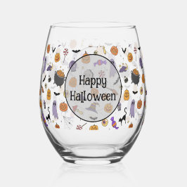 Halloween Party Wijnglas Zonder Voet