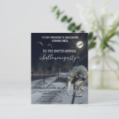 Halloween Party Winter Werewolf Scary (Staand voorkant)