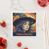 Halloween Party Witch Theme Servet (Insitu)