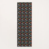 Halloween Party Yoga Mat (Achterkant)