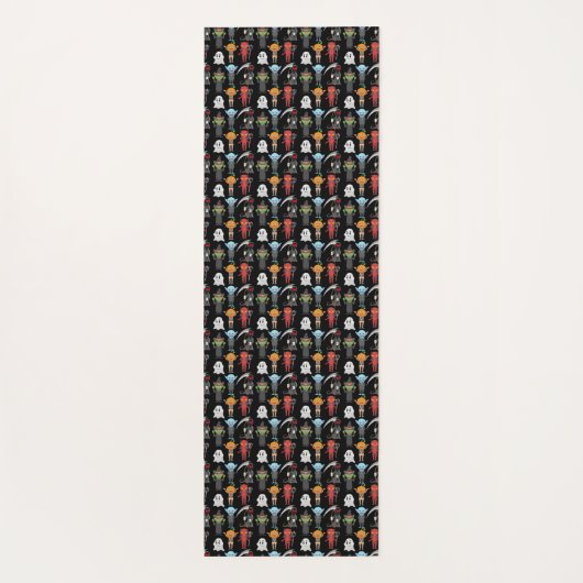 Halloween Party Yoga Mat (Achterkant)